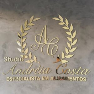 Letreiros em Acrílico Espelhado para Comércio